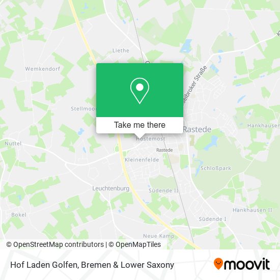 Hof Laden Golfen map