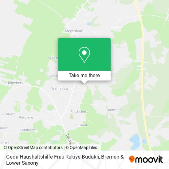 Geda Haushaltshilfe Frau Rukiye Budakli map
