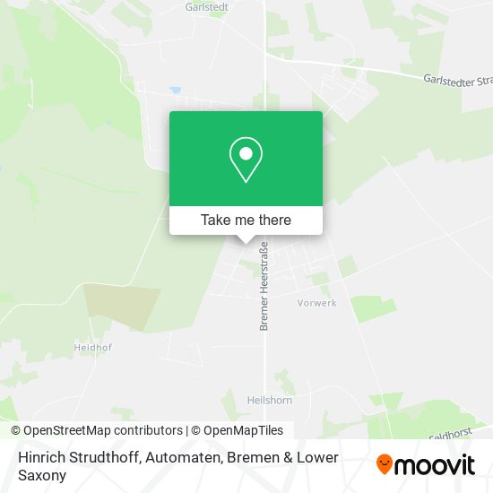 Hinrich Strudthoff, Automaten map
