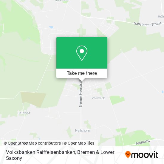 Volksbanken Raiffeisenbanken map
