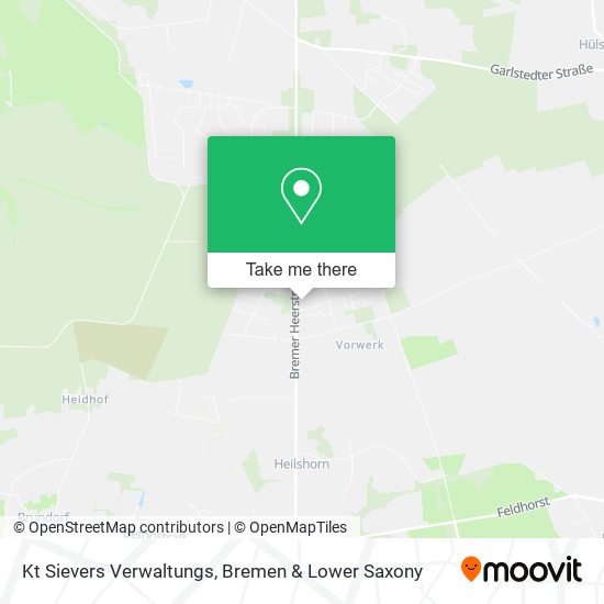 Kt Sievers Verwaltungs map