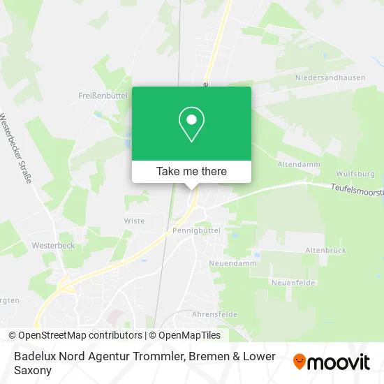 Badelux Nord Agentur Trommler map