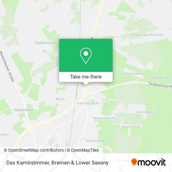 Das Kaminzimmer map