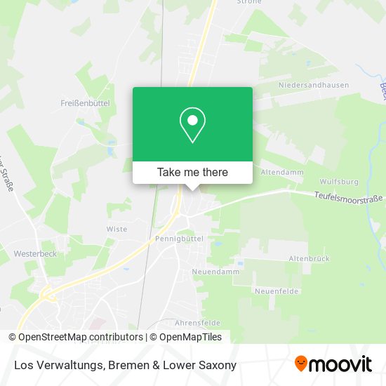 Los Verwaltungs map