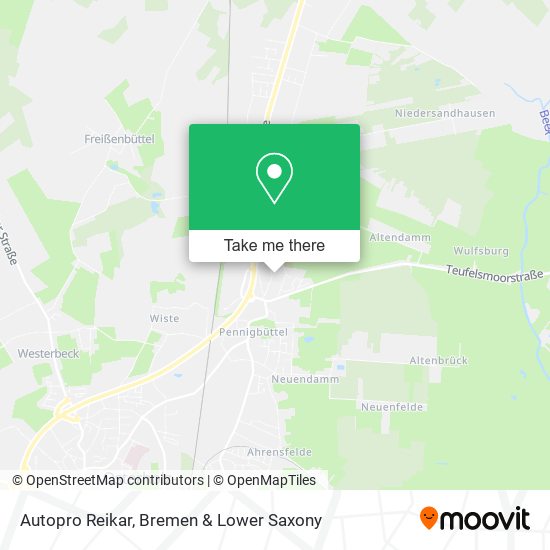 Autopro Reikar map