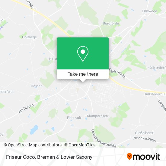 Friseur Coco map