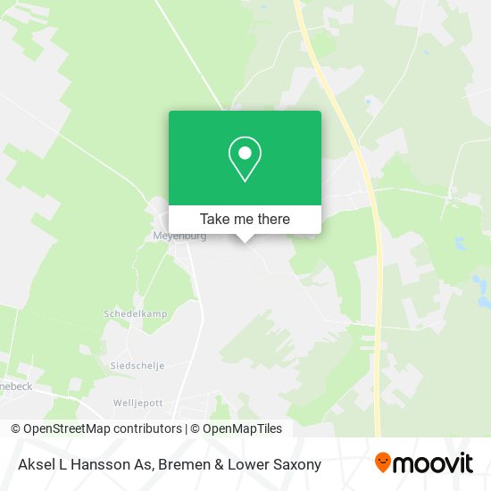 Aksel L Hansson As map