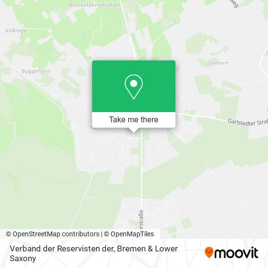 Verband der Reservisten der map
