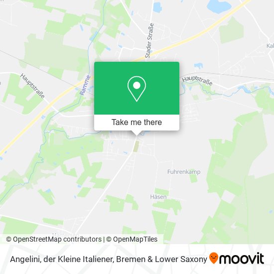 Angelini, der Kleine Italiener map