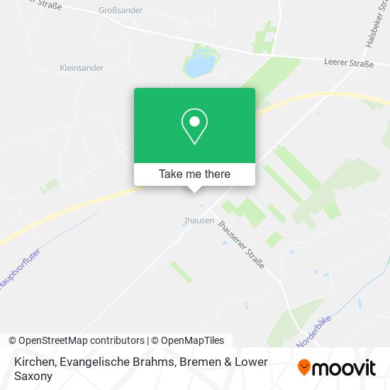 Kirchen, Evangelische Brahms map