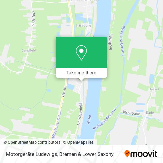 Motorgerãte Ludewigs map