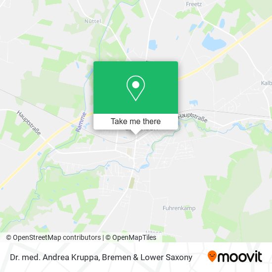 Dr. med. Andrea Kruppa map