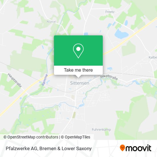 Pfalzwerke AG map