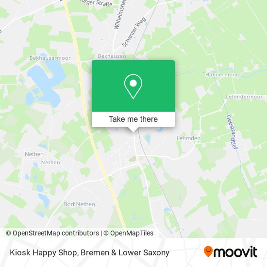 Kiosk Happy Shop map