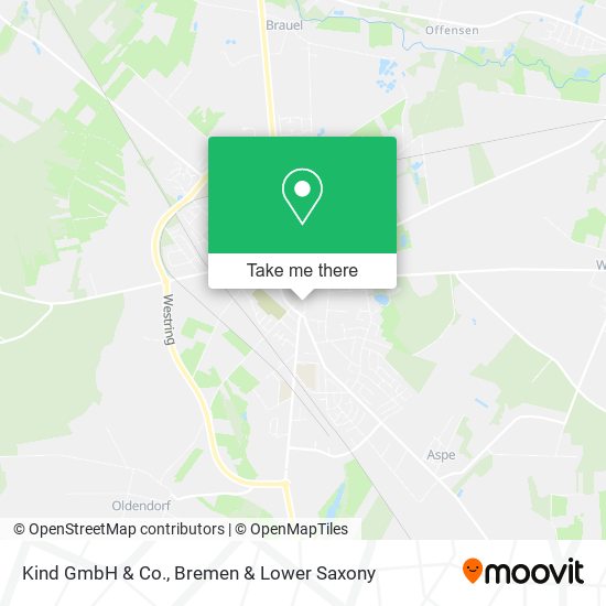 Kind GmbH & Co. map