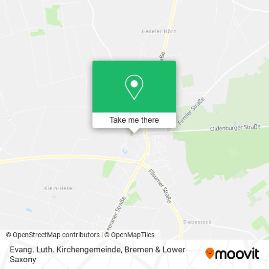 Evang. Luth. Kirchengemeinde map