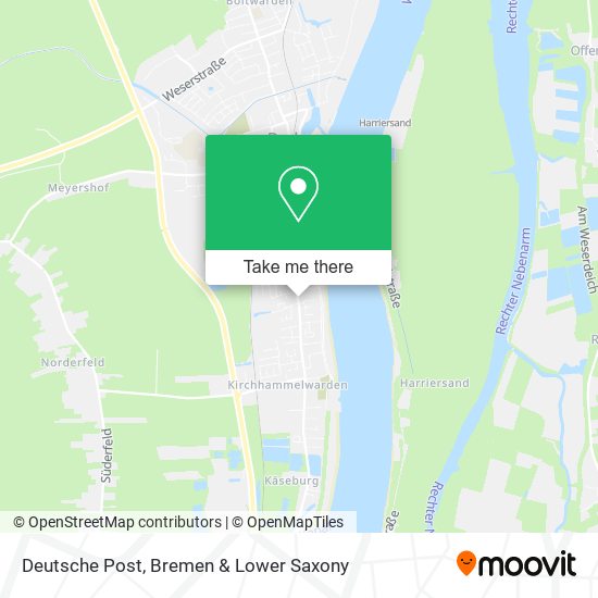 Deutsche Post map