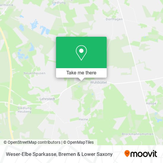 Weser-Elbe Sparkasse map
