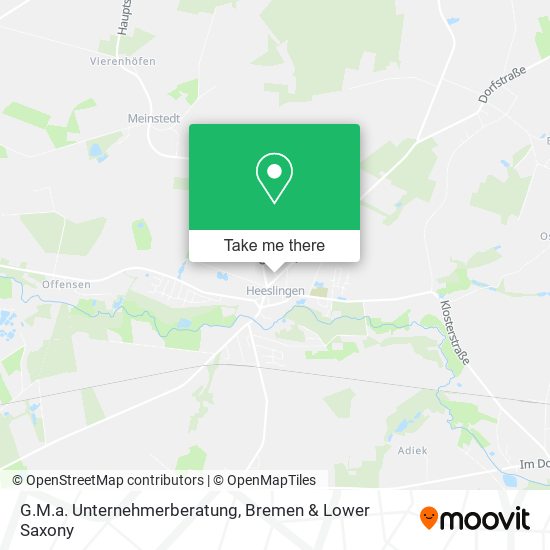 G.M.a. Unternehmerberatung map