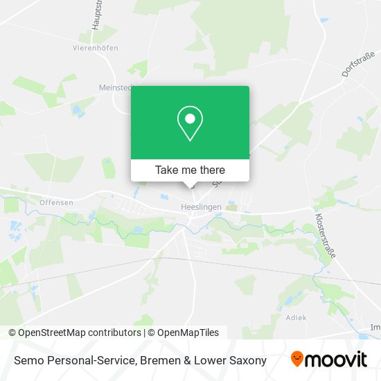 Semo Personal-Service map