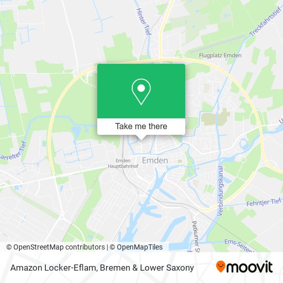 Amazon Locker-Eflam map