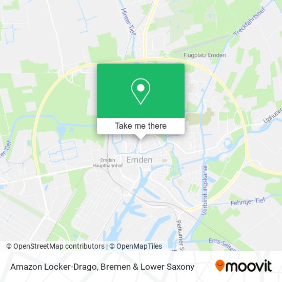 Amazon Locker-Drago map