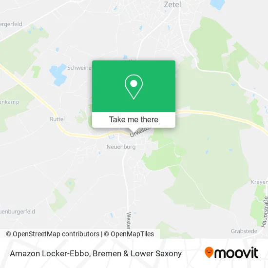 Карта Amazon Locker-Ebbo