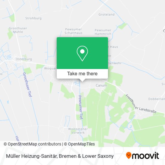 Müller Heizung-Sanitär map