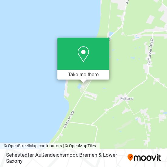 Sehestedter Außendeichsmoor map