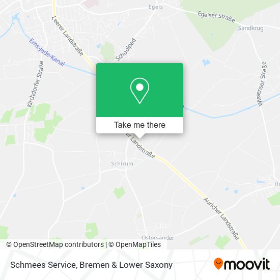 Schmees Service map