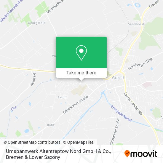 Umspannwerk Altentreptow Nord GmbH & Co. map