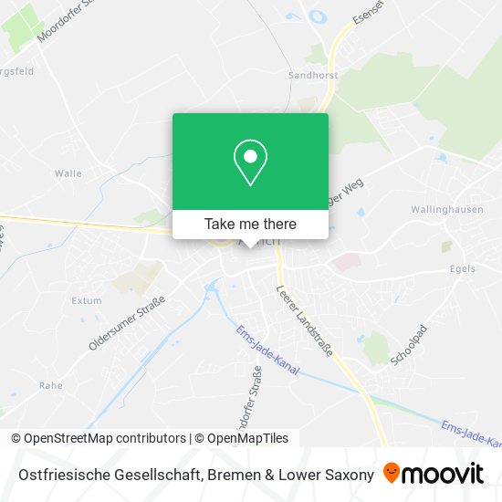 Ostfriesische Gesellschaft map