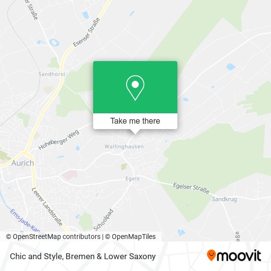 Chic and Style map