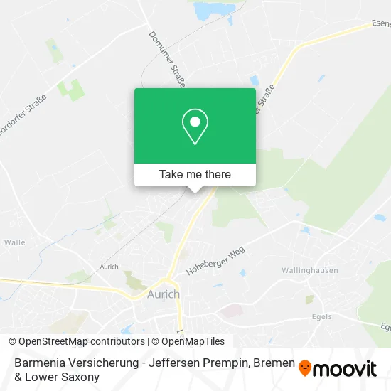 Карта Barmenia Versicherung - Jeffersen Prempin