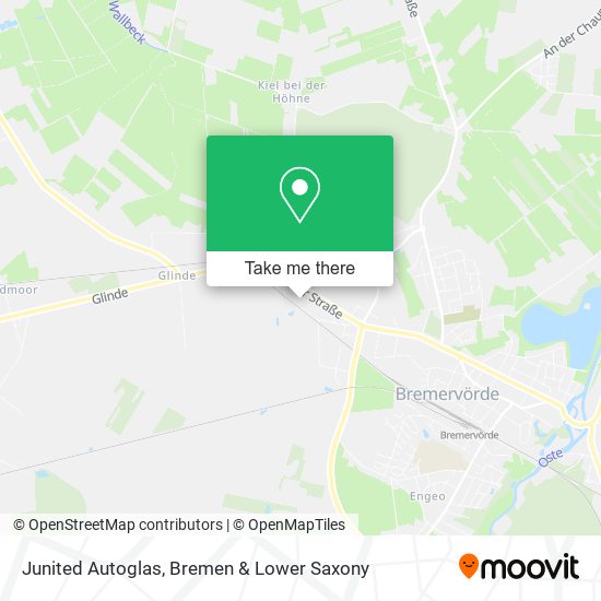 Junited Autoglas map