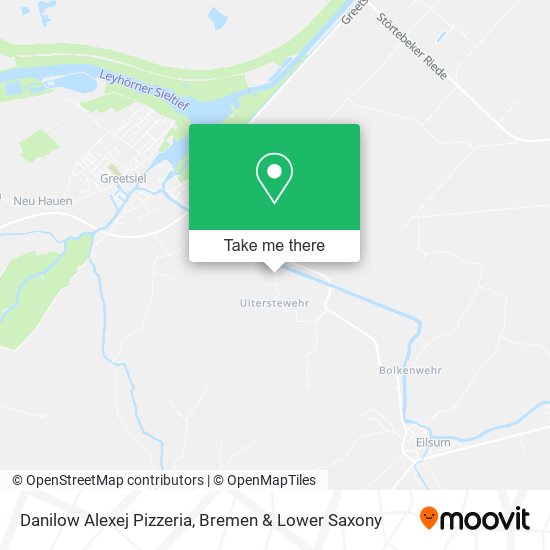 Danilow Alexej Pizzeria map