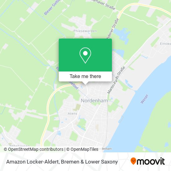 Amazon Locker-Aldert map