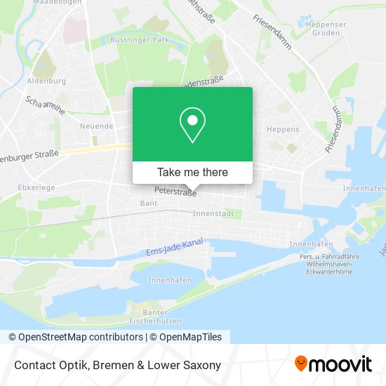 Contact Optik map