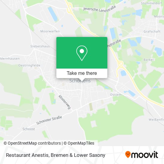 Restaurant Anestis map