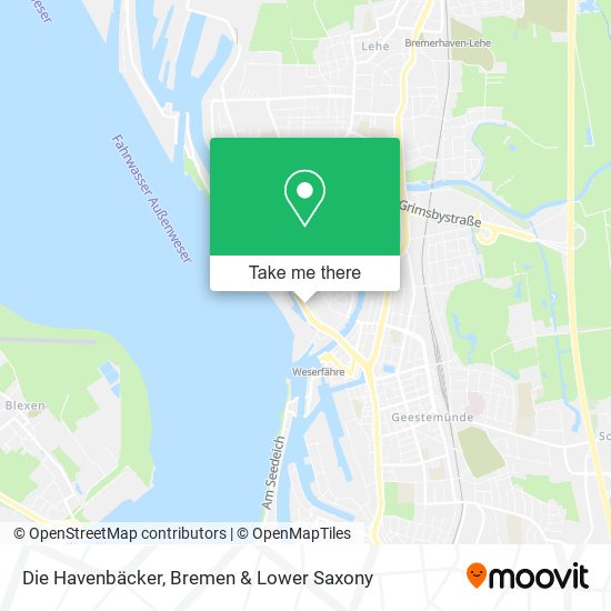 Die Havenbäcker map