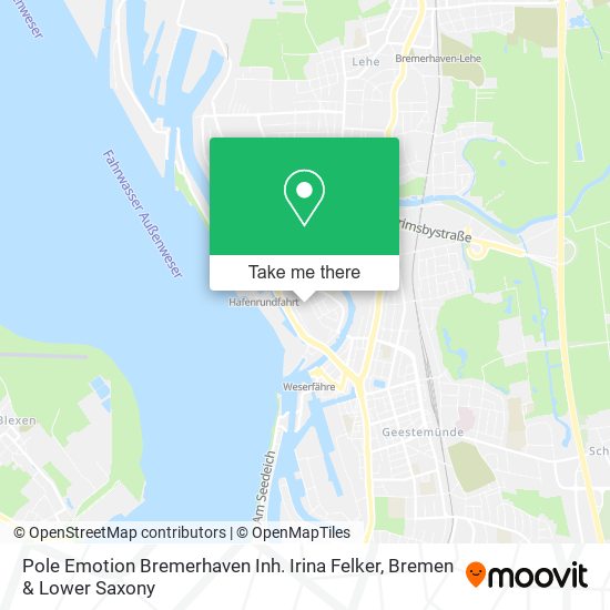 Pole Emotion Bremerhaven Inh. Irina Felker map