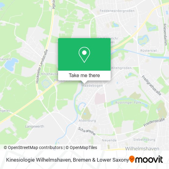 Kinesiologie Wilhelmshaven map