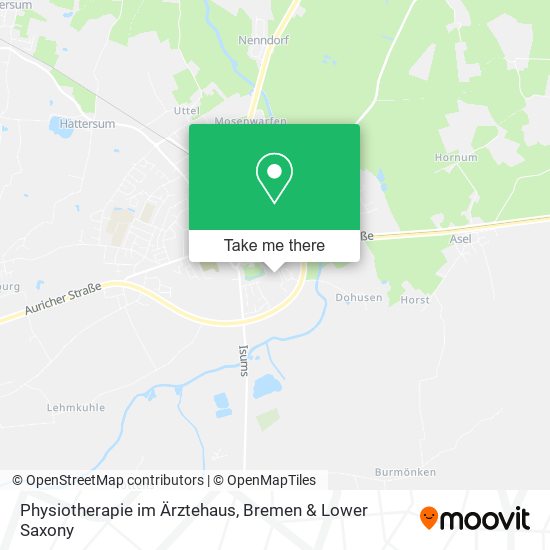 Physiotherapie im Ärztehaus map