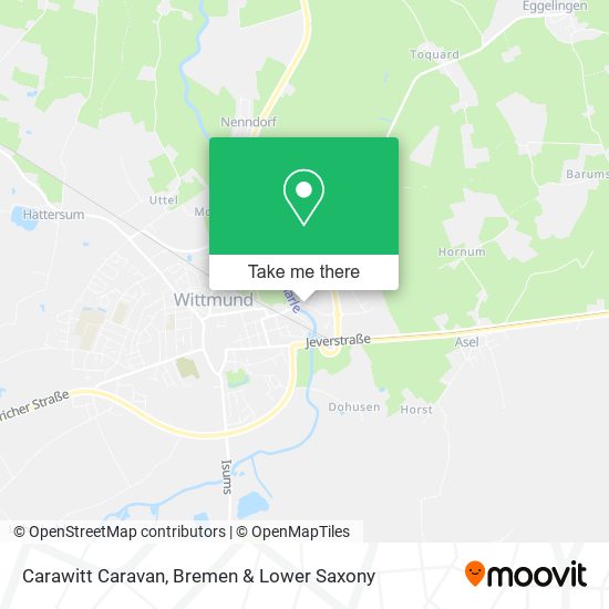 Carawitt Caravan map