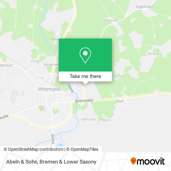 Abeln & Sohn map