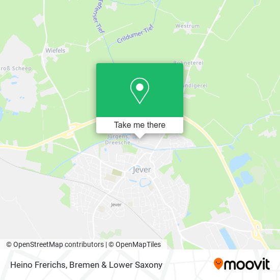 Heino Frerichs map