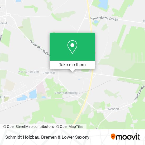 Schmidt Holzbau map