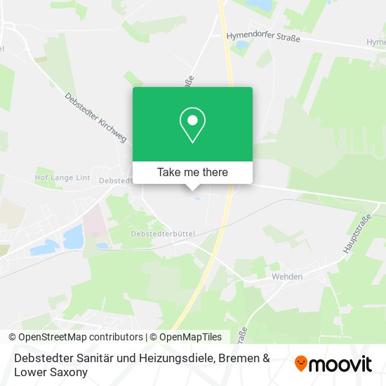 Debstedter Sanitär und Heizungsdiele map