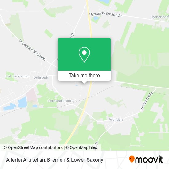 Allerlei Artikel an map