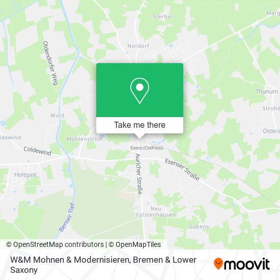 W&M Mohnen & Modernisieren map